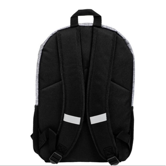 LICENSED Bioworld ROBLOX Black Gray Logo Laptop Backpack Bag - Picture 2 of 10